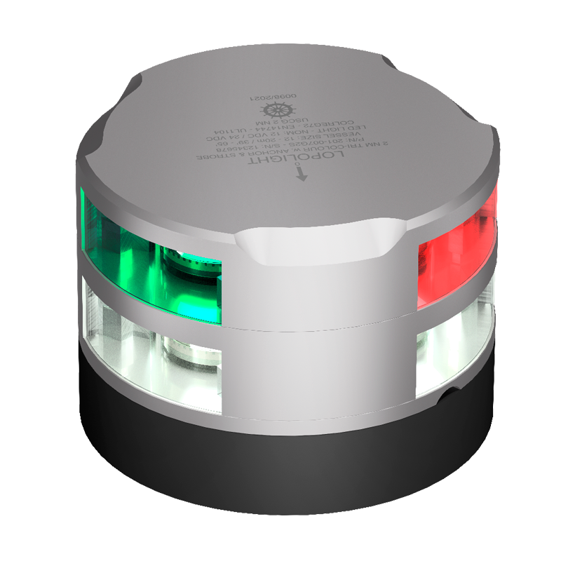 2nm Tricolor, Anchor, silver anodized